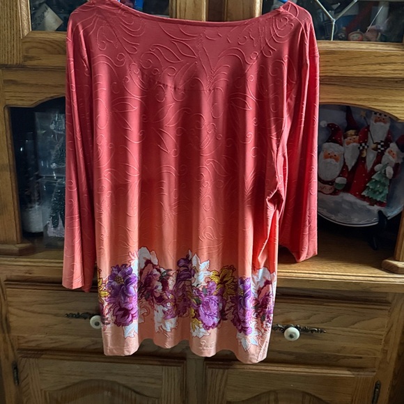JM collection, watercolor tunic size, extra large, excellent used condition - Picture 3 of 3